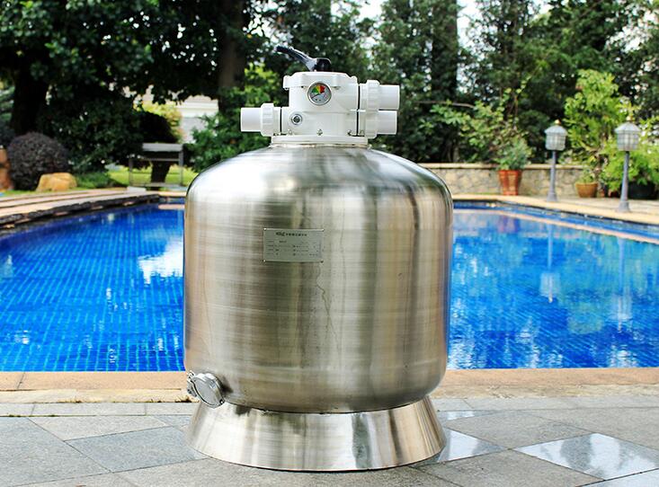 AQUA爱克顶式沙缸小型不锈钢【顶式】沙缸AQS系列游泳池循环过滤