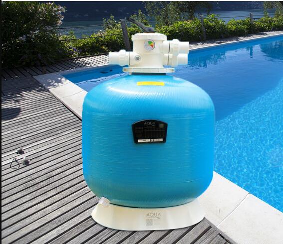 AQUA爱克顶式砂缸过滤循环系统胶膜游泳池设备过滤器沙缸
